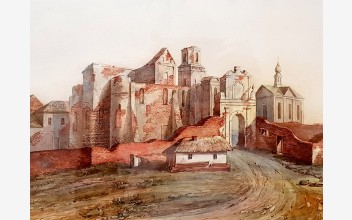 Волинські міста на акварелях XIX століття