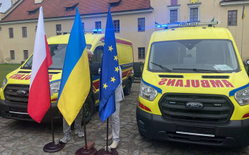 Lubelszczyzna przekazała Ukrainie karetki pogotowia