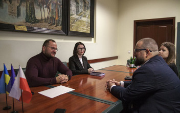 Łuck otrzymał pomoc dla wojskowych od Pierwszej Damy Polski