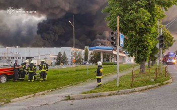 Tarnopol został ostrzelany pociskami manewrującymi oraz dronami