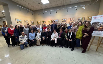 O życiu i twórczości Henryka Siemiradzkiego rozmawiano w Galerii «Euro-Art» w Równem