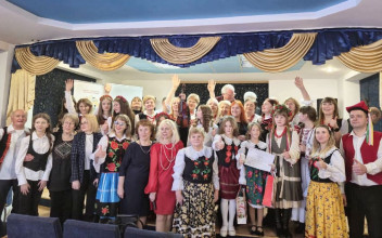 Polskie rodziny muzykujące spotkały się w Winnicy