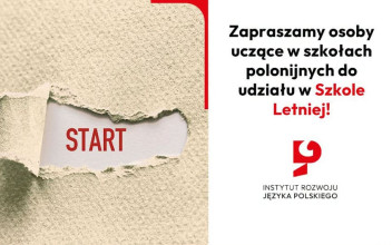 Szkoła Letnia dla nauczycieli polonijnych