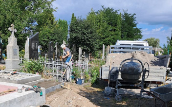 Триває реставрація пам’ятника на могилі польських воїнів у Дубні