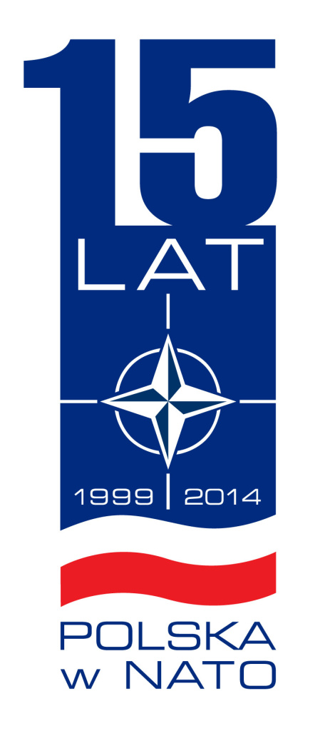 Polska 15 lat NATO logo