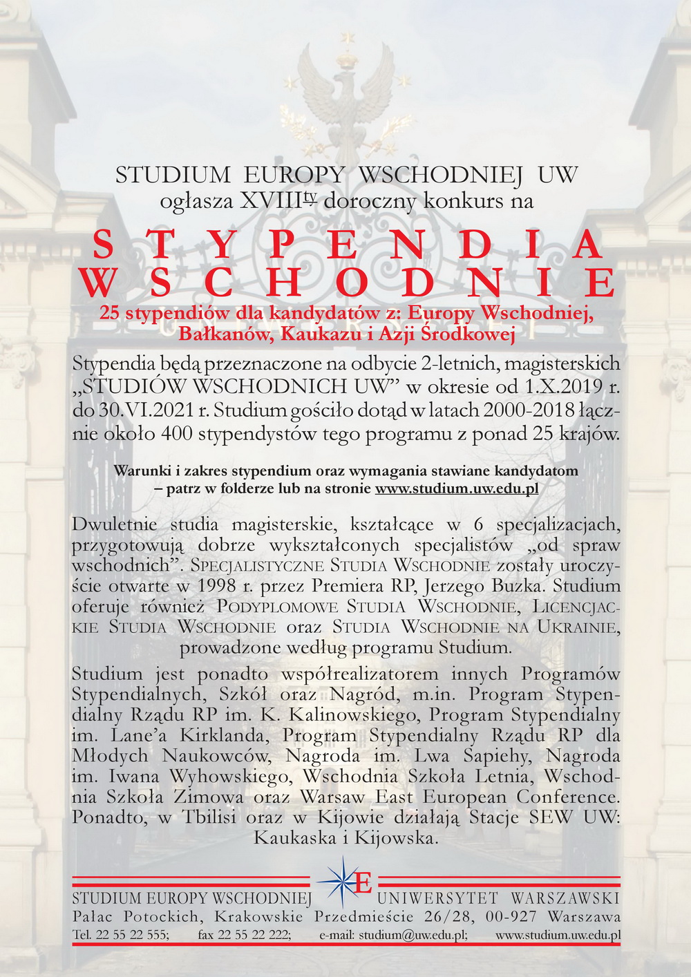 Stypendia Wschodnie 2