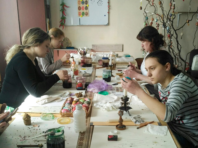 warsztaty pisankarskie 1