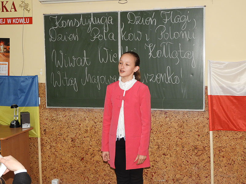 Uroczystosc majowa Kowel 2