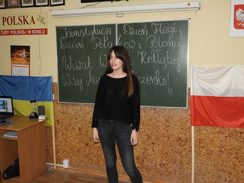 Uroczystosc majowa Kowel 3