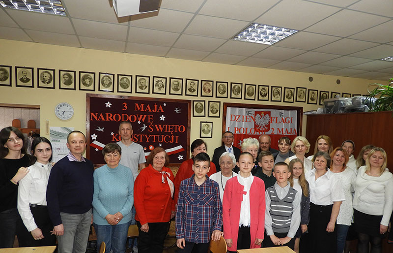 Uroczystosc majowa Kowel 5