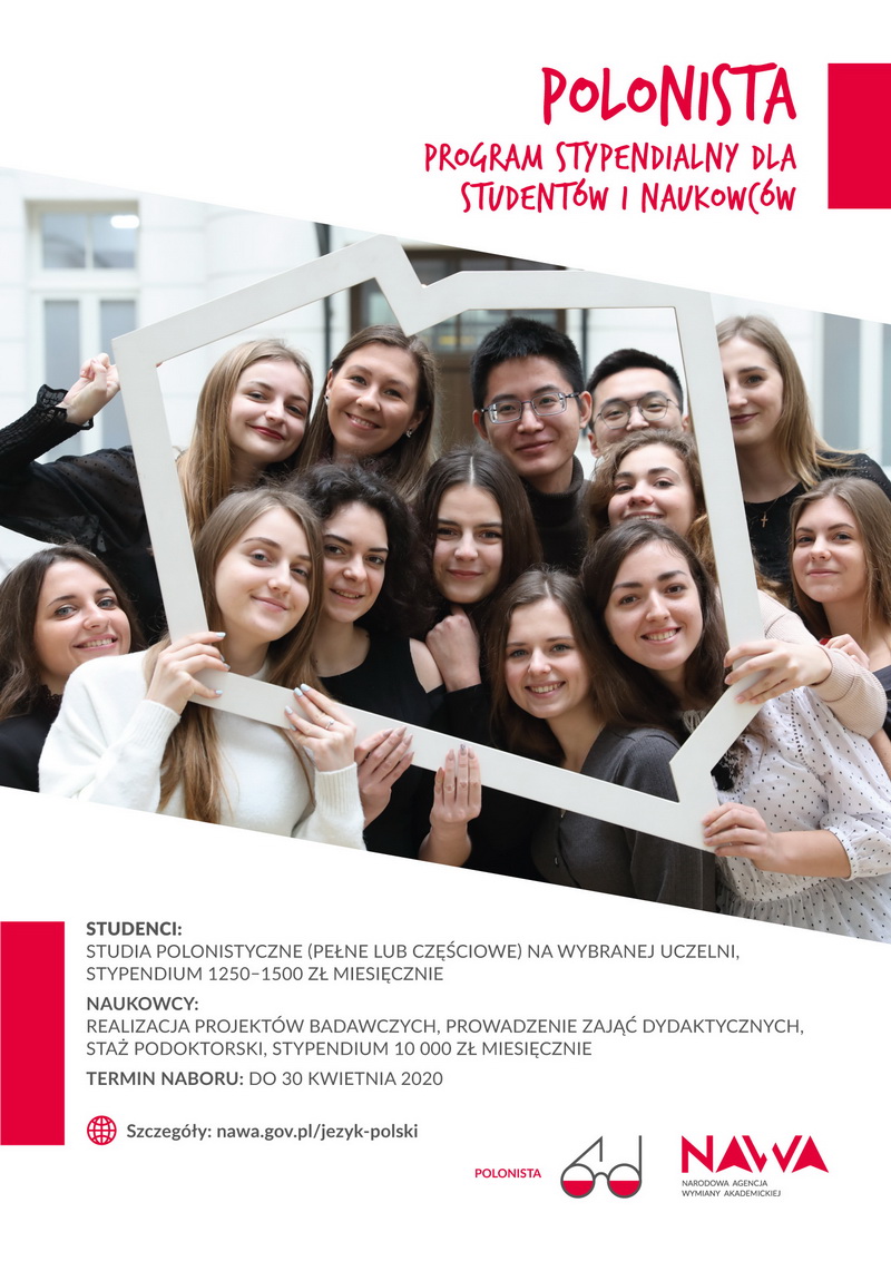 Polonista 2020 plakat