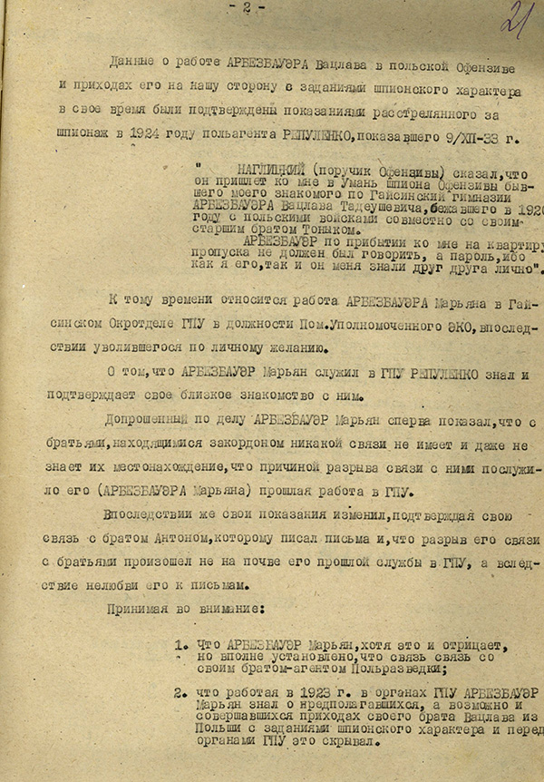 Kopacziwka Arbesbauer 6 akt oskarzenia2