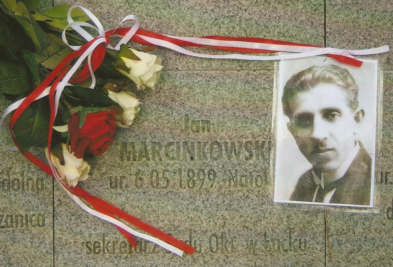 4. Tablica epitafijna Jana Marcinkowskiego