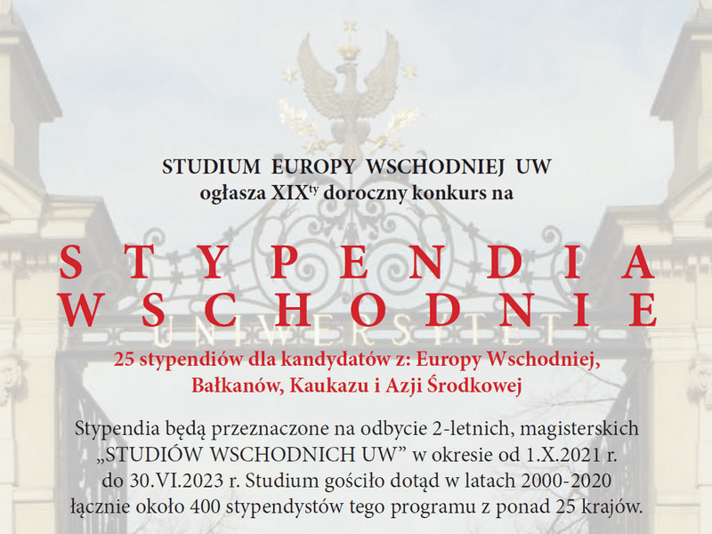 Stypendia Wschodnie 2021 00