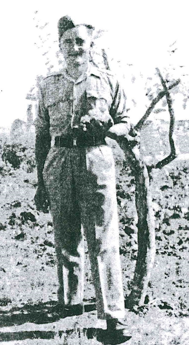 Cyprian Libera. Zdjęcie pochodzi z książki «Cyprian na Monte Cassino», Szczepan Libera, Atikokan 1999.