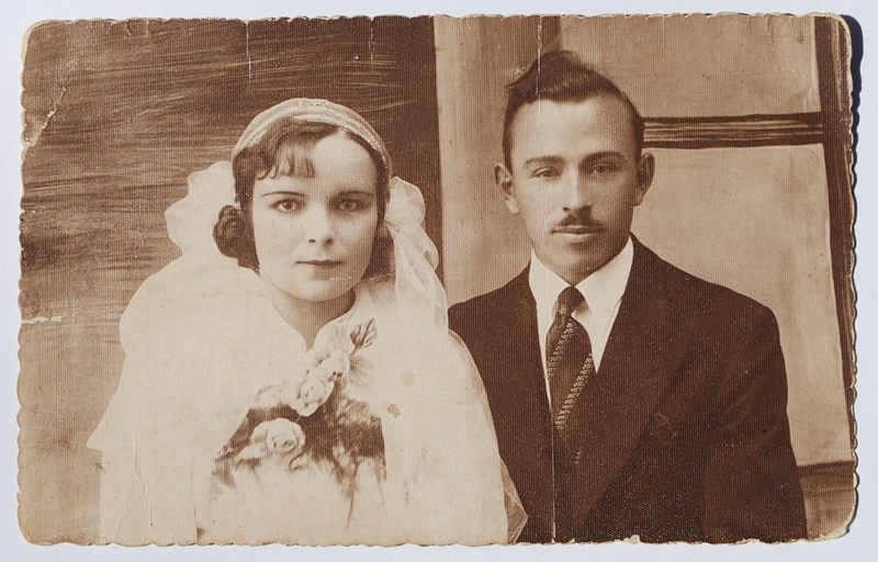 6. Bolesław Naumowicz z żoną Olgą z domu Sahajdakiwską.