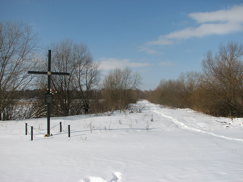 6. Хрест і дорога в напрямку Сошників.
