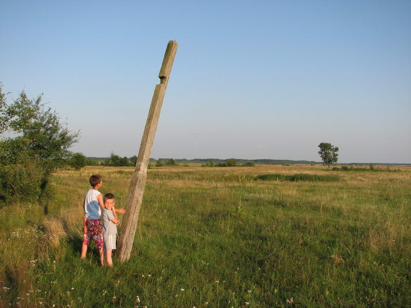 4. Гута Степанська. Один із хрестів «Ісусе, порятуй нас».