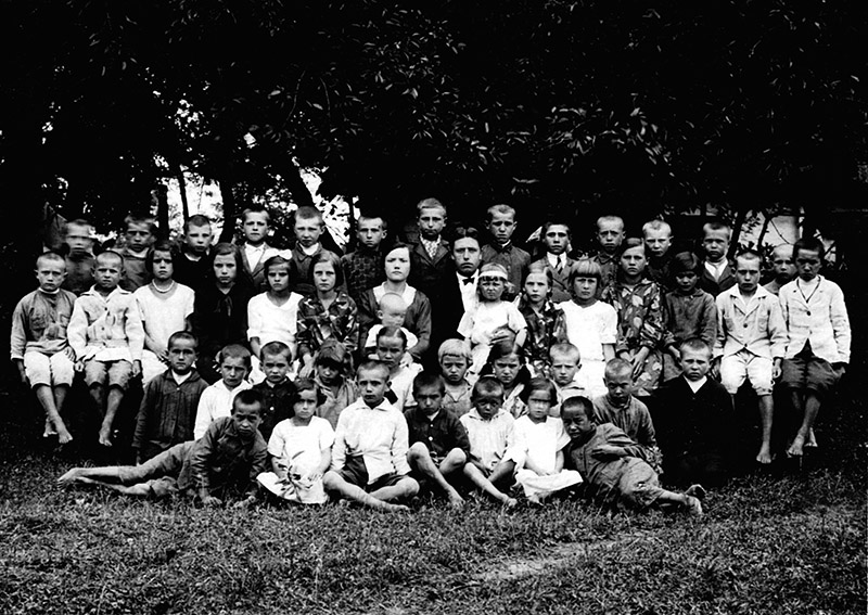 2. Jedna z klas szkolnych.