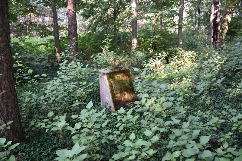 5. Jeden z zachowanych nagrobków.