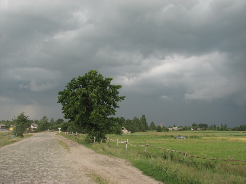 5. Гута Степанська, в’їзд зі сторони Степані.