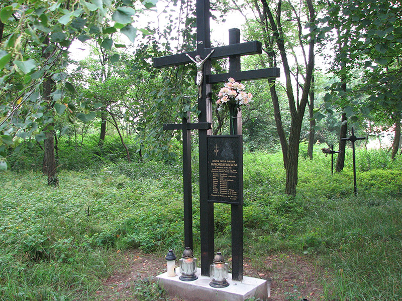 7. Пам’ятний хрест сім’ї Горошкевичів у Гуті Степанській.